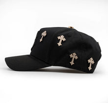 Barbas Hats Gold Oro Cruces 24k vista 2